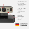 Brennenstuhl Estilo double-sided table extension cable with on/off switch and surge protection