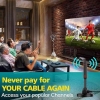 Tragbare TV-Antenne für drinnen und draußen, digitale HD-Freeview-Antenne