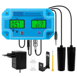 3 в 1 PH/EC/Temp Meter Water Detector Water Tester Water Meter Test Water Tester Аквариум EC Meter Test Water Water Digital LCD Water Quality Analyzer