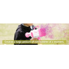 Sarah Bubble Gun Boom (Rocket) Launcher, Bubble Machine for Kids, Gun with Light, Bazooka Bubble Gun for Adults, Indoor Outdoor Toy Gift, Birthday Bubble Machine