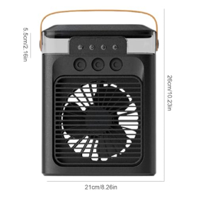 Ventilador rociador de agua de mano Xasbseulk, ventilador rociador de agua | Ventilador de aire acondicionado USB, ventilador de escritorio