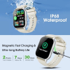 WeurGhy Smartwatch für Männer und Frauen, 1,85 Zoll, Bluetooth-Digitaluhr mit Herzfrequenzmesser, Schlafmonitor, Schrittzähler, 112+ Sportmodi, Aktivitätsarmband für Android iOS