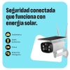 OMAJIN de Netatmo, cámara de seguridad solar inalámbrica para exteriores, con batería, visión nocturna HD 1080P, sirena de 105 dB, detección de personas, movimiento y sonido, audio bidireccional