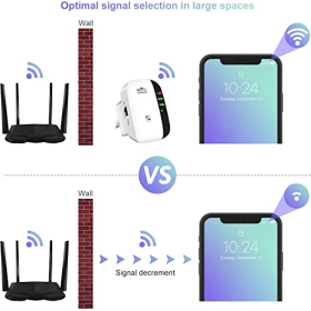 2025 WLAN Repeater Підсилювач WLAN 300 Мбіт/с 2,4 ГГц WiFi Booster