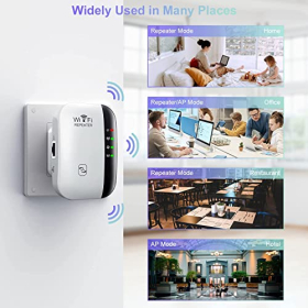 2025 WLAN Repeater Підсилювач WLAN 300 Мбіт/с 2,4 ГГц WiFi Booster