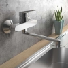 Grifo de cocina Ideal Standard CeraFlex, de pared, giratorio, 200 mm