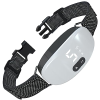 Dog collar against barking – Automatic training collar, white
