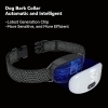 Dog collar against barking – Automatic training collar, white