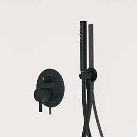 Ideal Standard BC807XG Idealrain Round Shower Holder Silk Black 