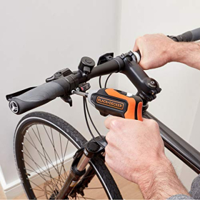 BLACK+DECKER BCF611CK Cordless Screwdriver 3.6V with Bit Set and Case
