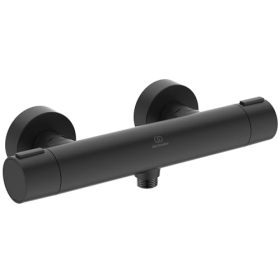 Змішувач для душу Ideal Standard Ceratherm Alu+, термостат, матовий чорний