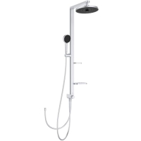 Ideal Standard BD585SI Alu+ Duschsystem, 2 Regale, 2-Funktions-Handbrause, 175 cm
