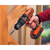 BLACK+DECKER BDCH188N-XJ Cordless Drill Driver, 18V, 2 Gears, 650 RPM