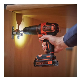 Llave de impacto inalámbrica Black+Decker con motor sin escobillas