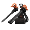 BLACK+DECKER BEBLV290 Leaf Blower Vacuum with Shredder and Variable Power