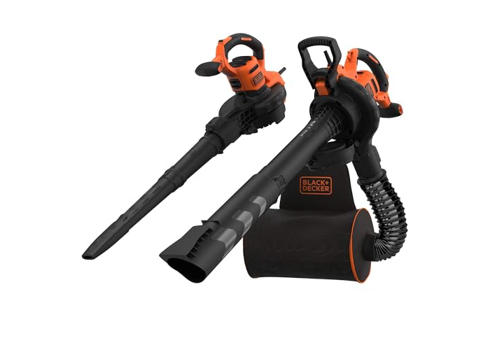 Blower, vacuum cleaner and leaf shredder BLACK+DECKER, 3,000 W Blower, vacuum cleaner and leaf shredder BLACK+DECKER, 3,000 W