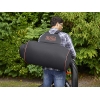 BLACK+DECKER BEBLV301 Електричний пилосос і повітродувка/подрібнювач листя 3-в-1 із приставними граблями та 72-літровим рюкзаком