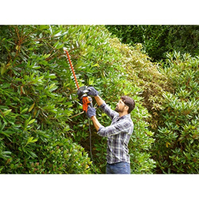 Кусторез BLACK+DECKER 600 Вт, пила 5 см, лезвие 60 см