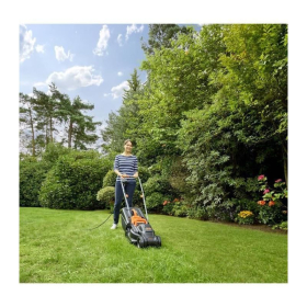 BLACK+DECKER Cortacésped Eléctrico Ligero 1000W, 32 cm