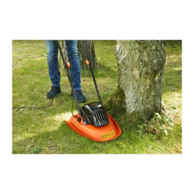 Электрическая газонокосилка BLACK+DECKER BEMWH551, 1200 Вт, ширина скашивания 30 см