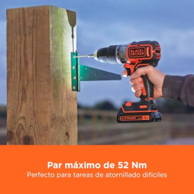 Перфоратор-шуруповёрт BLACK+DECKER 18V, 2 скорости
