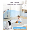 Babyphone mit Kamera, großes Display, Nachtsicht, Gegensprechen