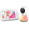 Видеоняня VTech с 5-дюймовым цветным ЖК-дисплеем, ночником и дисплеем температуры