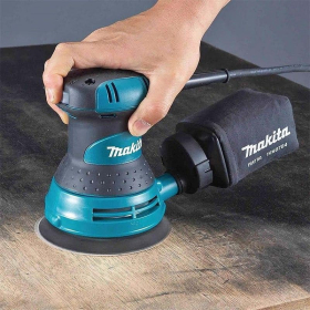 Эксцентриковая шлифовальная машина Makita BO5030, диаметр лезвия 125 мм, мощность 300 Вт
