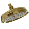 Regendusche Retro – 20 cm Durchmesser, 75 Anti-Kalk Düsen, Gold