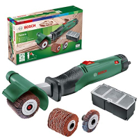 Роторная шлифовальная машина Bosch Texoro (250 Вт, 3 насадки, ящик для принадлежностей)