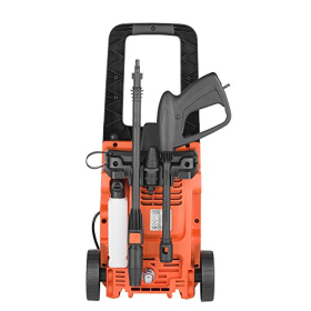 Пилосос високого тиску Black+Decker BXPW1400PE з очисником для патіо та фіксованою щіткою (1400 Вт, 110 бар, 390 л/год)