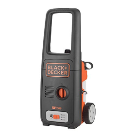 Black+Decker Hochdruck-Staubsauger mit fester Bürste (1400 W, 390 l/h)