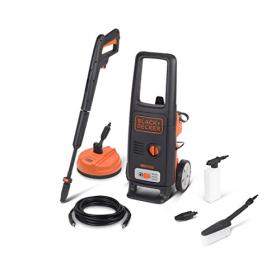 Black+Decker BXPW1600PE high-pressure vacuum cleaner with patio cleaner and fixed brush