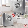 Soporte para lavadora NIUXX: 8 pies, 4 ruedas, altura ajustable