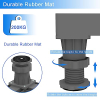NIUXX washing machine base with 4 feet, adjustable, non-slip, vibration-damping
