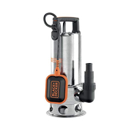 BLACK+DECKER BXUP1100XDE Submersible wastewater pump (1100 W, max. flow rate 16500 l/h, max. delivery head 10.5 m)