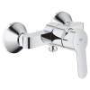 GROHE BauEdge - Bath mixer - Single lever shower mixer, integrated non-return valve | Chrome | 23333000