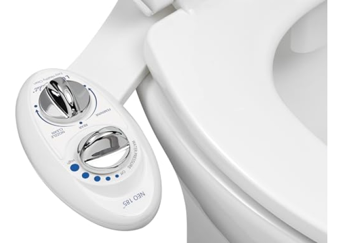 LUXE Neo 185 Bidet – Self-cleaning, double nozzle, mechanical LUXE Neo 185 Bidet – Self-cleaning, double nozzle, mechanical