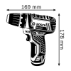 Bosch EasyDrill 18-2 Akku-Bohrschrauber 18V Set