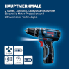 Bosch EasyDrill 18-2 Akku-Bohrschrauber 18V Set