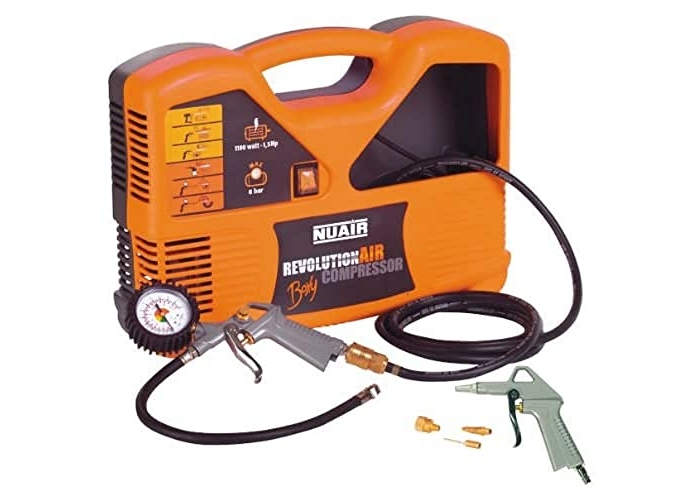 Компрессор RevolutionAIR Boxy мощностью 1,5 л.с. Компрессор RevolutionAIR Boxy мощностью 1,5 л.с.