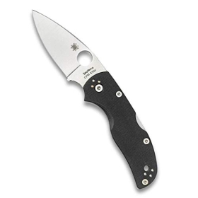 Navaja fabricada en acero CPM S30V y mango G-10 negro