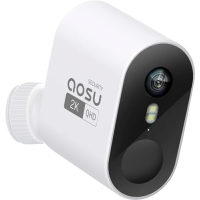 AOSU 2K Wireless Wi-Fi Outdoor Camera for HomeBase - Motion Detection