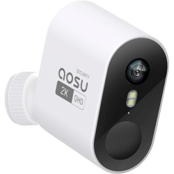 AOSU 2K Wireless Wi-Fi Außenkamera für HomeBase - Bewegungserkennung