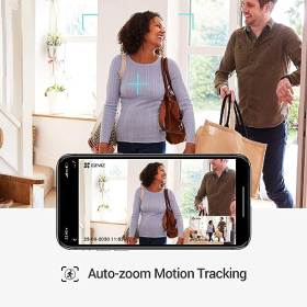 EZVIZ C6W Innenkamera 360° mit Auto-Zoom, Nachtsicht & Bewegungserkennung