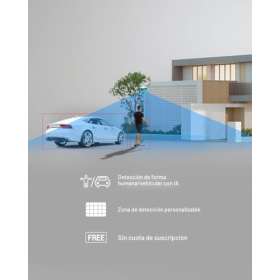 Камера відеоспостереження EZVIZ C8W Pro 2K Wi-Fi 360° з автоматичним відстеженням, кольоровим нічним баченням та кодеком H.265