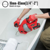 Battery-powered drain cleaning spiral for drain pipes