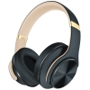 Auriculares Bluetooth supraaurales Doqaus, inalámbricos con 3 modos de ecualización, estéreo HiFi plegable con micrófono y almohadillas suaves para iPhone, iPad, Android y portátiles, hasta 52 horas de reproducción.