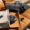 Auriculares Bluetooth supraaurales Doqaus, inalámbricos con 3 modos de ecualización, estéreo HiFi plegable con micrófono y almohadillas suaves para iPhone, iPad, Android y portátiles, hasta 52 horas de reproducción.