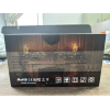 Hernido Boombox with CD/cassette player, FM radio, USB, AUX, headphones